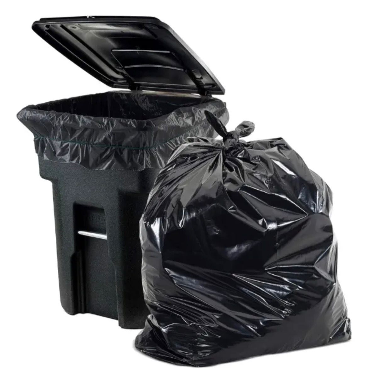 Bolsa de Basura Negra 40kg Calibre 14