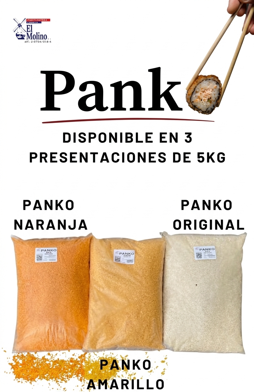 Saco de 5kg de Panko